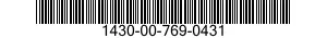 1430-00-769-0431  1430007690431 007690431