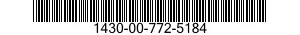 1430-00-772-5184  1430007725184 007725184