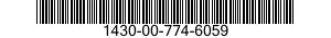 1430-00-774-6059  1430007746059 007746059