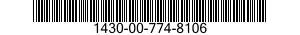 1430-00-774-8106  1430007748106 007748106
