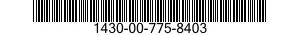 1430-00-775-8403  1430007758403 007758403