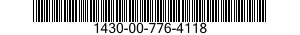 1430-00-776-4118  1430007764118 007764118