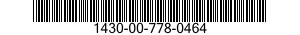 1430-00-778-0464  1430007780464 007780464