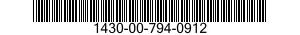 1430-00-794-0912  1430007940912 007940912