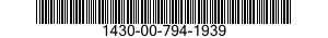 1430-00-794-1939  1430007941939 007941939