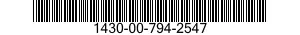 1430-00-794-2547  1430007942547 007942547