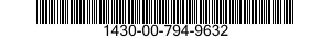 1430-00-794-9632 GEAR,SPUR 1430007949632 007949632