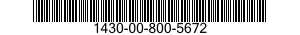 1430-00-800-5672  1430008005672 008005672