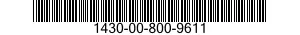 1430-00-800-9611  1430008009611 008009611