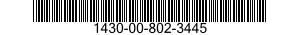 1430-00-802-3445  1430008023445 008023445