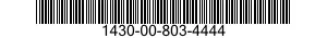 1430-00-803-4444  1430008034444 008034444