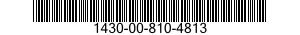 1430-00-810-4813  1430008104813 008104813