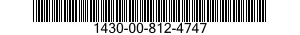 1430-00-812-4747  1430008124747 008124747