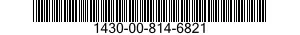 1430-00-814-6821  1430008146821 008146821