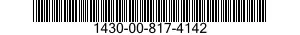1430-00-817-4142  1430008174142 008174142
