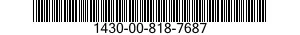 1430-00-818-7687  1430008187687 008187687