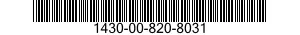 1430-00-820-8031  1430008208031 008208031