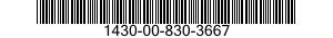 1430-00-830-3667  1430008303667 008303667