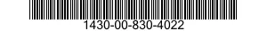 1430-00-830-4022  1430008304022 008304022