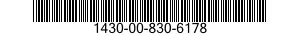 1430-00-830-6178  1430008306178 008306178