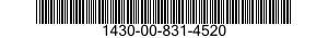 1430-00-831-4520  1430008314520 008314520