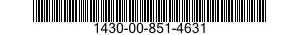 1430-00-851-4631  1430008514631 008514631