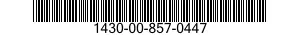 1430-00-857-0447  1430008570447 008570447