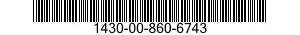 1430-00-860-6743  1430008606743 008606743