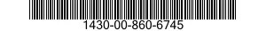 1430-00-860-6745  1430008606745 008606745