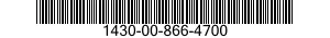 1430-00-866-4700  1430008664700 008664700