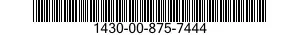 1430-00-875-7444  1430008757444 008757444