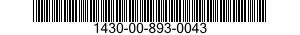 1430-00-893-0043  1430008930043 008930043