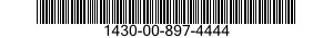 1430-00-897-4444  1430008974444 008974444
