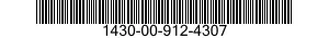 1430-00-912-4307  1430009124307 009124307