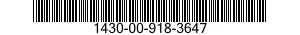 1430-00-918-3647  1430009183647 009183647