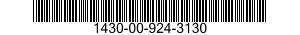 1430-00-924-3130  1430009243130 009243130