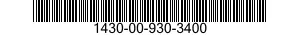 1430-00-930-3400  1430009303400 009303400