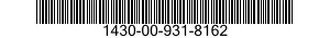 1430-00-931-8162  1430009318162 009318162