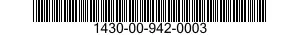1430-00-942-0003  1430009420003 009420003