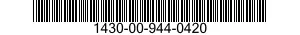 1430-00-944-0420  1430009440420 009440420
