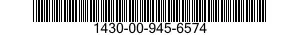 1430-00-945-6574  1430009456574 009456574