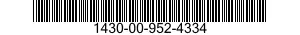 1430-00-952-4334  1430009524334 009524334