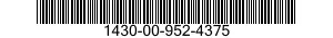 1430-00-952-4375  1430009524375 009524375