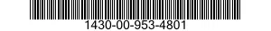 1430-00-953-4801  1430009534801 009534801
