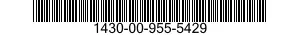 1430-00-955-5429  1430009555429 009555429