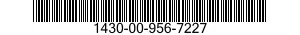 1430-00-956-7227  1430009567227 009567227