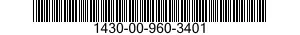1430-00-960-3401  1430009603401 009603401