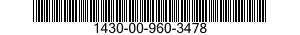 1430-00-960-3478  1430009603478 009603478