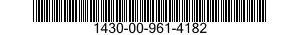 1430-00-961-4182  1430009614182 009614182