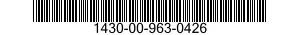 1430-00-963-0426  1430009630426 009630426